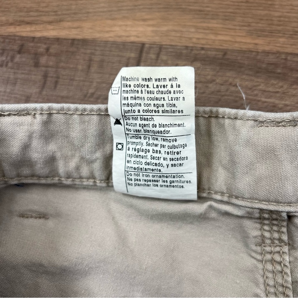 Carhartt Men's B144 Tan Carpenter Canvas Work Original Fit Shorts Size 36 - Picture 6 of 10
